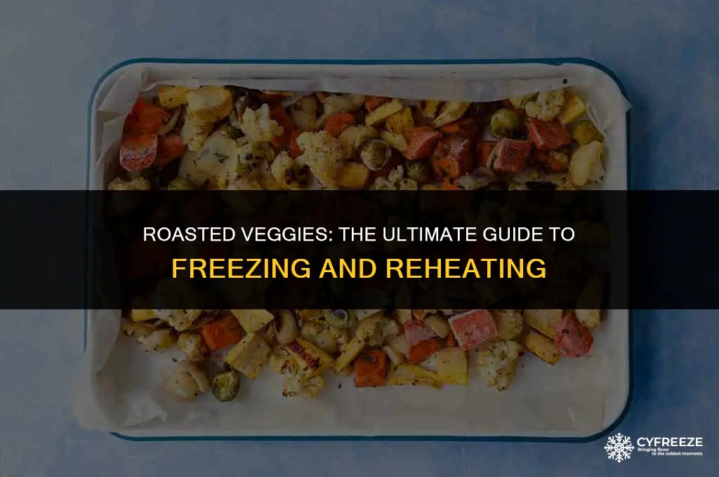 can i freeze cooked roasted vegetables