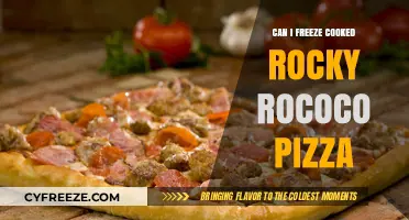 Reviving Leftover Rocky Rococo Pizza: A Freezing Guide