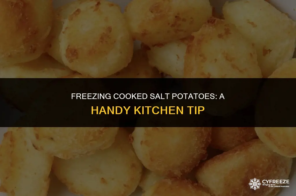 can i freeze cooked salt potatoes