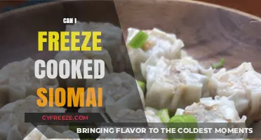 Freezing Cooked Siomai: A Handy Guide for Leftovers