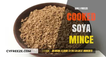 Freezing Cooked Soya Mince: A Handy Guide for Meal Prep