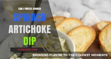 Spinach Artichoke Dip: Freezing Tips for Leftover Deliciousness
