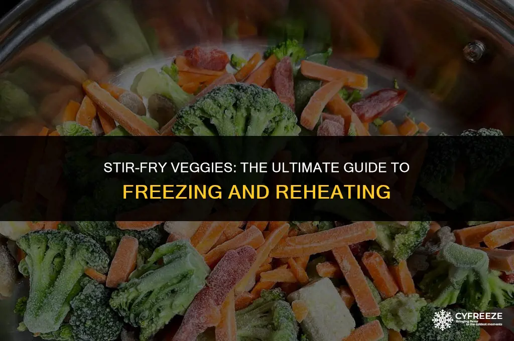 can i freeze cooked stir fry veg