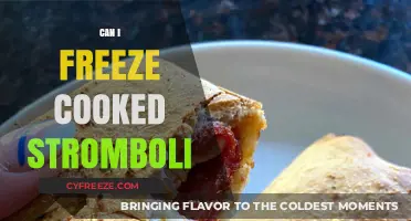 Stromboli Storage Simplified: Freezing Cooked Stromboli for Later Enjoyment