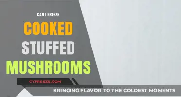 Freezing Cooked Stuffed Mushrooms: A Handy Guide