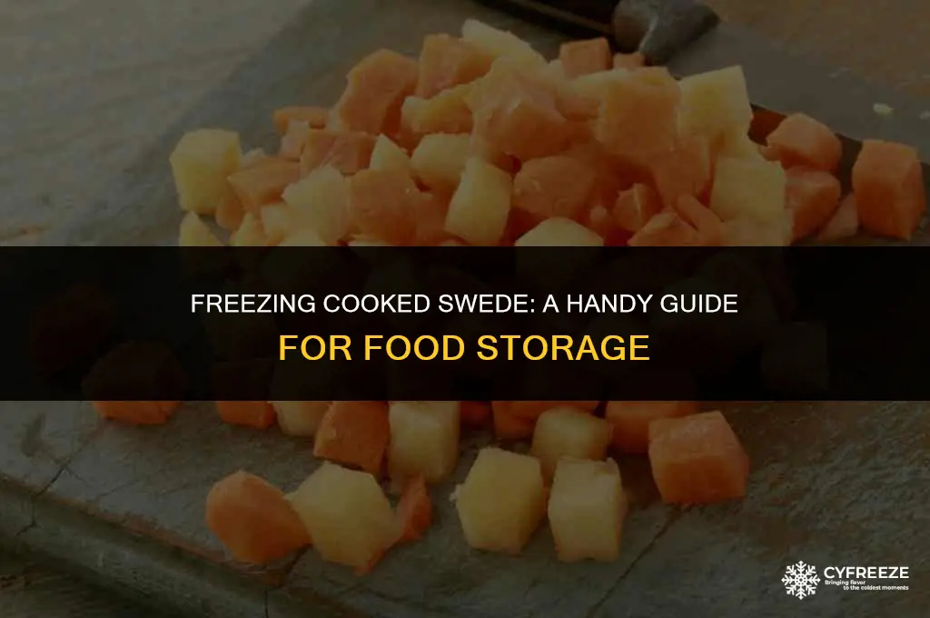 can i freeze cooked swede