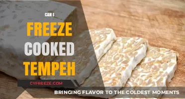 Tempeh Tales: The Ultimate Guide to Freezing Cooked Tempeh