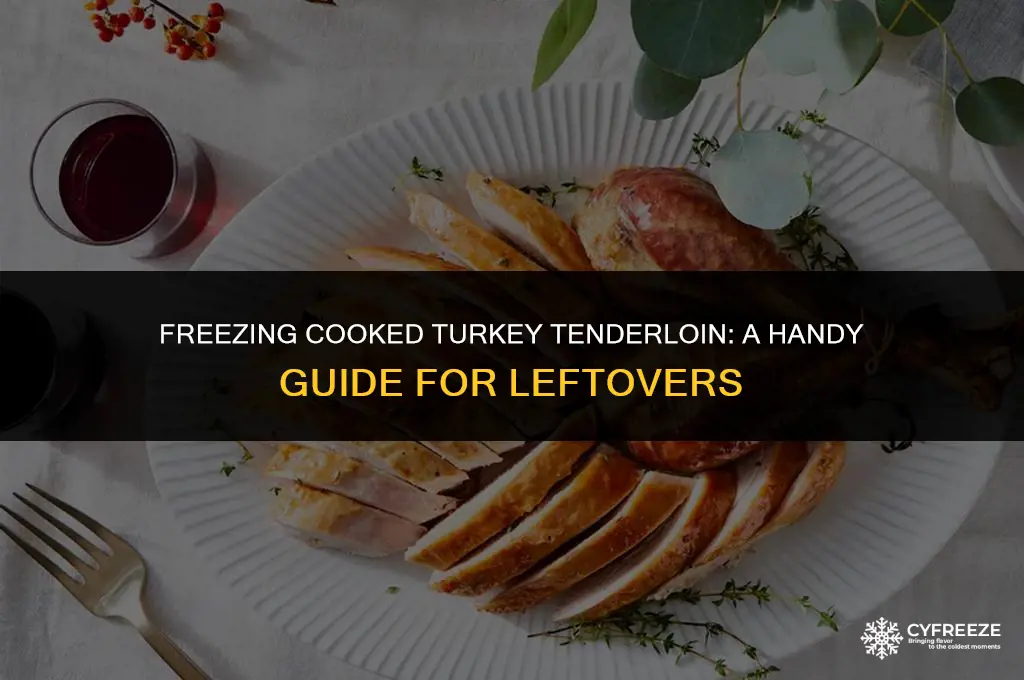 can i freeze cooked turkey tenderloin