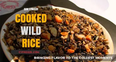 Freezing Cooked Wild Rice: A Handy Guide for Meal Prep