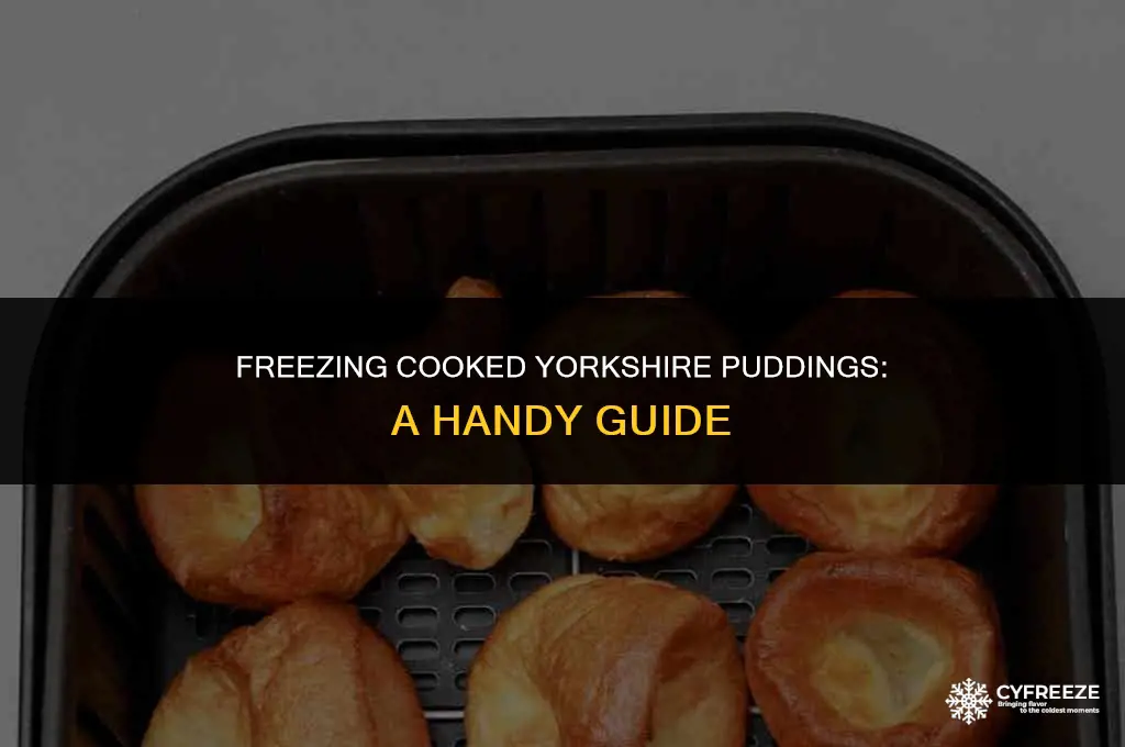 can i freeze cooked yorkshire puddings