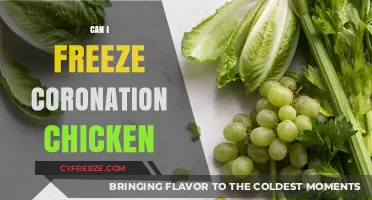 Freezing Coronation Chicken: A Complete Guide