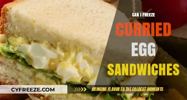Freezing Curried Egg Sandwiches: Tips for Preserving Flavor and Texture