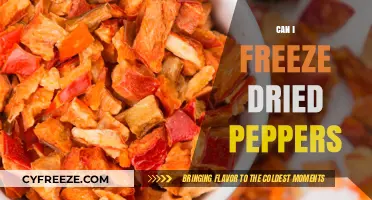 Preserve the Spice: A Guide to Freezing Dried Peppers