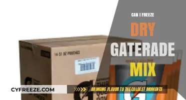 Reviving Flavor: The Ultimate Guide to Freeze-Drying Gatorade Mix