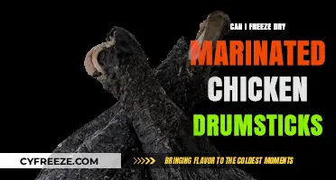 Freeze-Drying Marinated Chicken Drumsticks: A Handy Guide