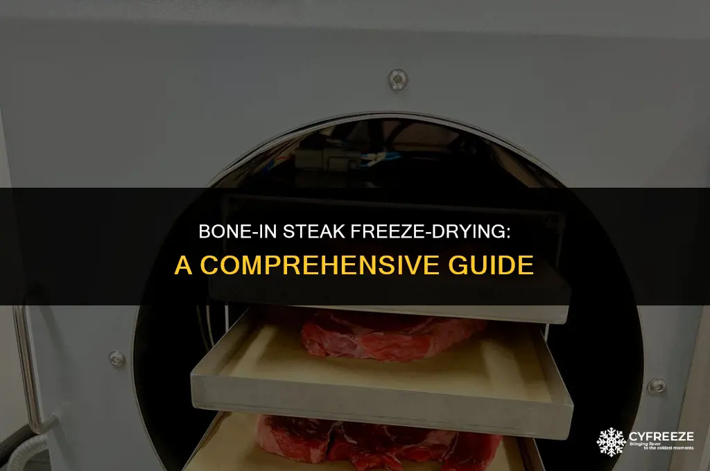 can i freeze dry steak with bone in middle
