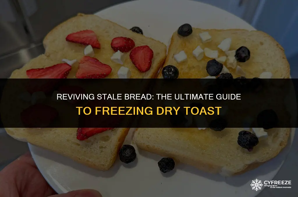 can i freeze dry toast