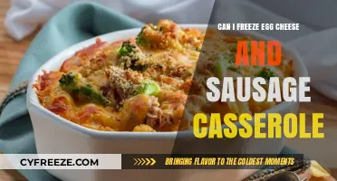 Freezing Egg, Cheese, and Sausage Casserole: Tips and Tricks
