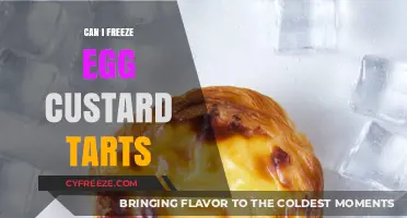 Freezing Egg Custard Tarts: A Handy Guide to Preserve Your Treats