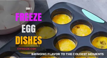 Freezing Egg Dishes: Tips for Safe and Delicious Meal Prep