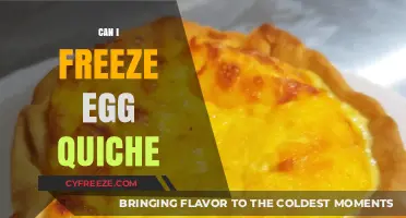 Freezing Egg Quiche: Tips for Perfect Storage and Reheating