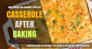 Freeze Egg Sausage Tater Tot Casserole: Post-Baking Tips and Tricks