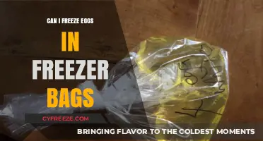 Freezing Eggs in Freezer Bags: A Safe and Convenient Storage Solution