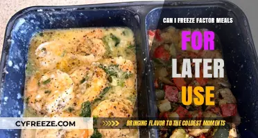 Freezing Factor Meals: A Guide to Preserving Your Healthy Eats