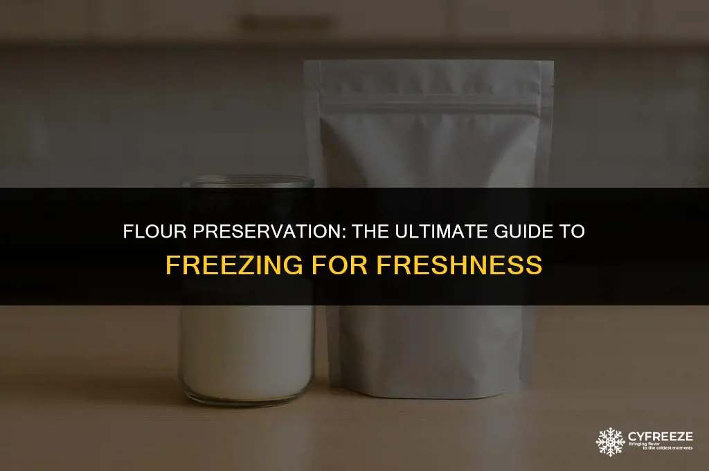 can i freeze flour to keep it fresh