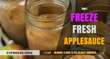 From Orchard to Freezer: The Ultimate Guide to Freezing Fresh Applesauce