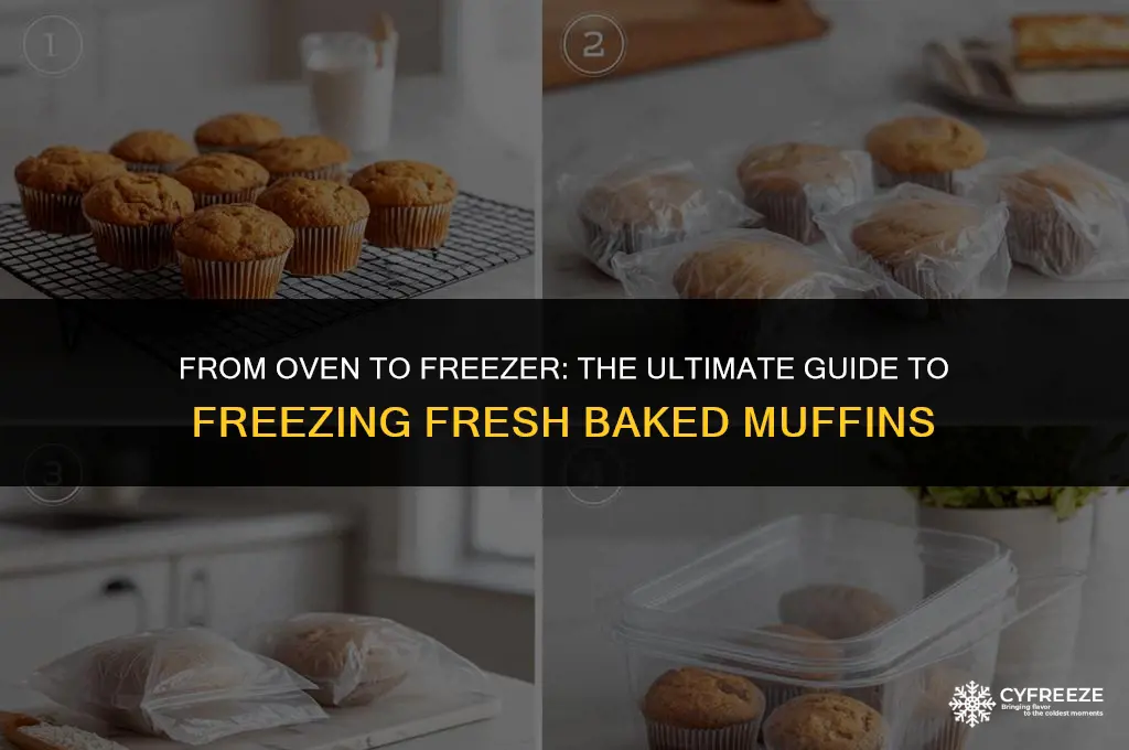 can i freeze fresh baked muffins