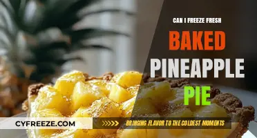 Sweet Success: Freezing Fresh-Baked Pineapple Pie Made Easy