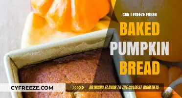 Preserving Autumn's Delight: Can You Freeze Fresh Baked Pumpkin Bread?