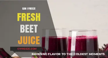 Preserve the Freshness: A Guide to Freezing Beet Juice