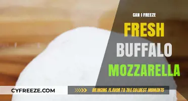 Fresh to Frozen: The Ultimate Guide to Freezing Buffalo Mozzarella