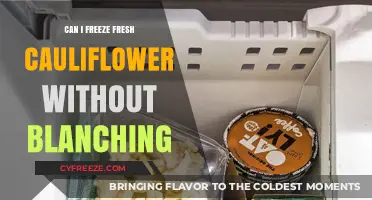 Skip the Blanching: Freezing Fresh Cauliflower Made Easy