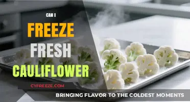 From Garden to Freezer: The Ultimate Guide to Freezing Fresh Cauliflower