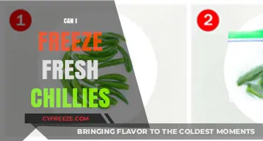 Preserve the Heat: A Guide to Freezing Fresh Chillies