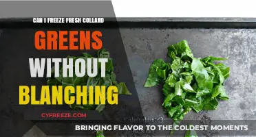 Preserve Your Harvest: Freezing Fresh Collard Greens Made Easy