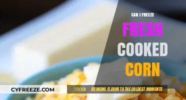 Preserve Summer's Bounty: Freezing Freshly Cooked Corn Made Easy