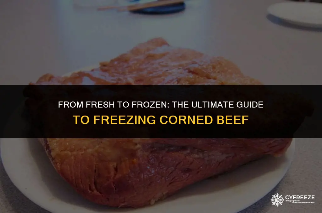 can i freeze fresh corned beef