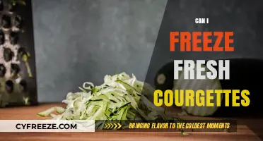 Fresh Courgettes: The Ultimate Freezing Guide for Gardeners