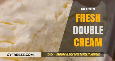 From Fresh to Frozen: The Double Cream Dilemma