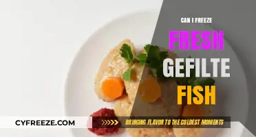 Fresh Gefilte Fish: Freezing Tips for Long-Lasting Flavor