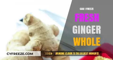 Preserve the Zing: A Guide to Freezing Fresh Ginger Whole