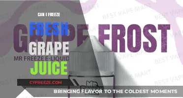 Preserve the Freshness: A Guide to Freezing Fresh Grape Juice