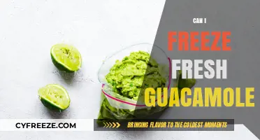 Fresh Guacamole: The Ultimate Guide to Freezing and Preserving