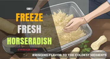 Preserving Pungency: A Guide to Freezing Fresh Horseradish