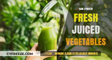 Preserve Your Veggie Juice: A Guide to Freezing Fresh Vegetable Juices