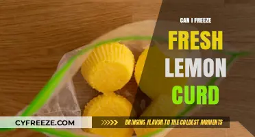 Preserve the Zest: Freezing Fresh Lemon Curd for Later Delights